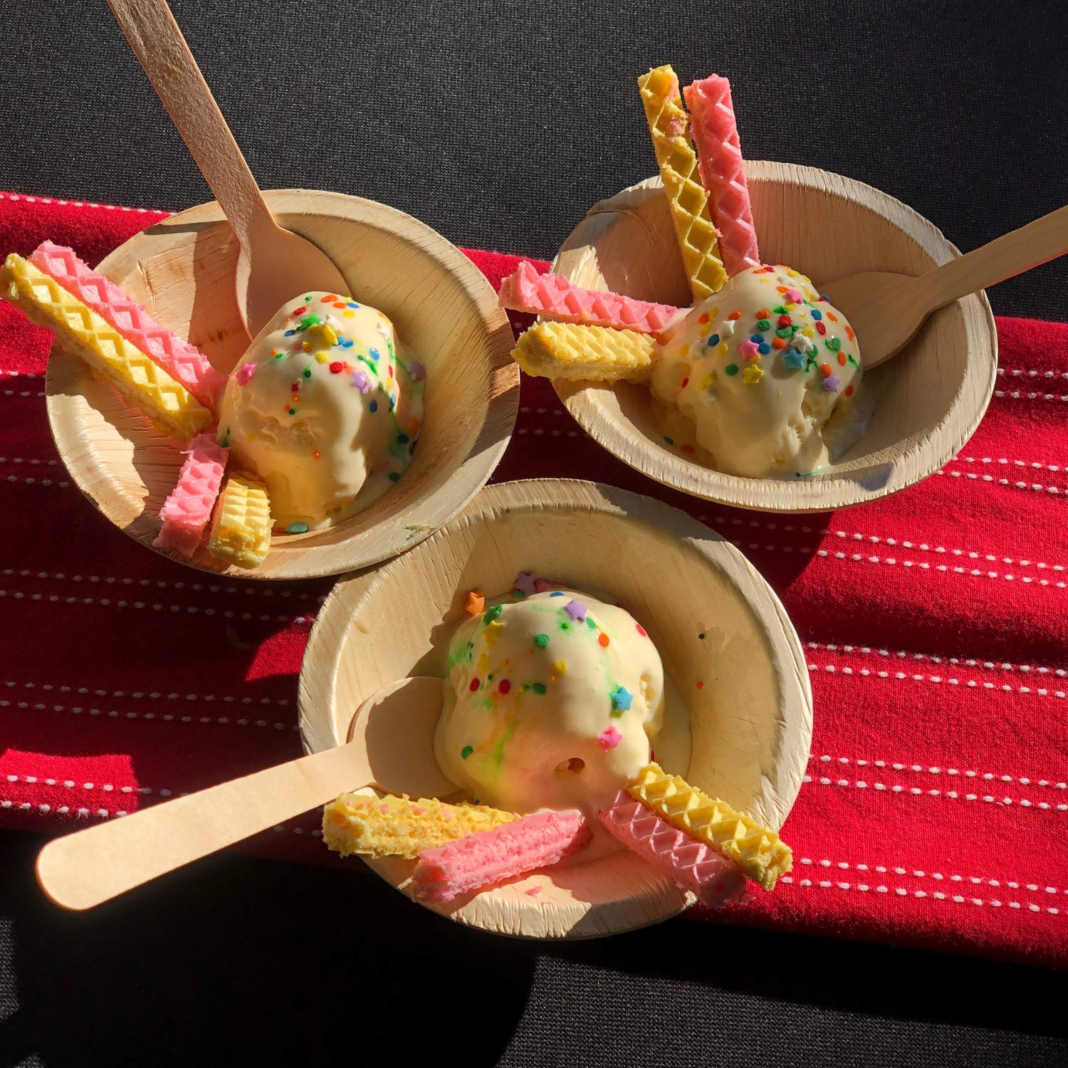 Eco-friendly , Sustainable ,Biodegradable , Palm leaf dinner plates ,Party plates