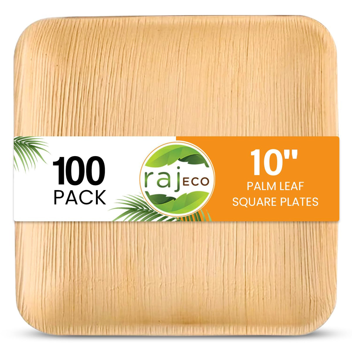 Eco-friendly , Sustainable ,Biodegradable , Bamboo dinner plates ,Party plates