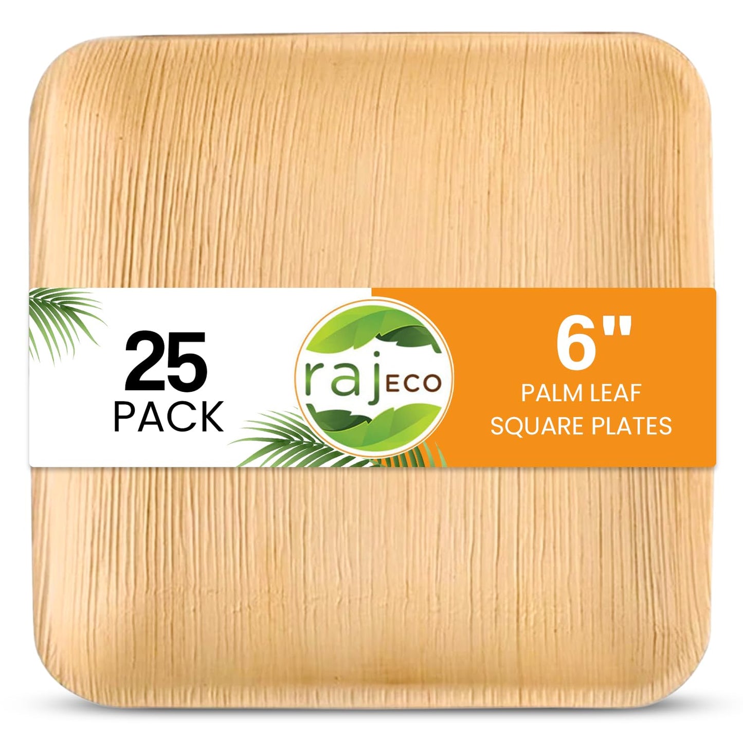 Eco-friendly , Sustainable ,Biodegradable , Palm leaf dinner plates ,Party plates