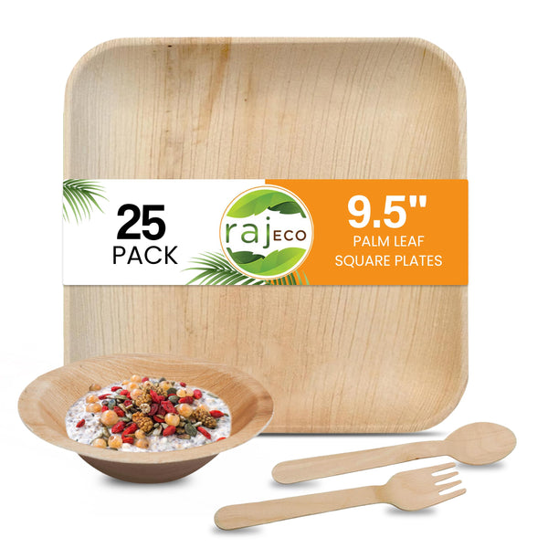 Eco-friendly ,Sustainable, Biodegradable, Disposable ,Compostable, Natural Handcrafted, Organic , Palm Leaf Tableware, Party Supplies