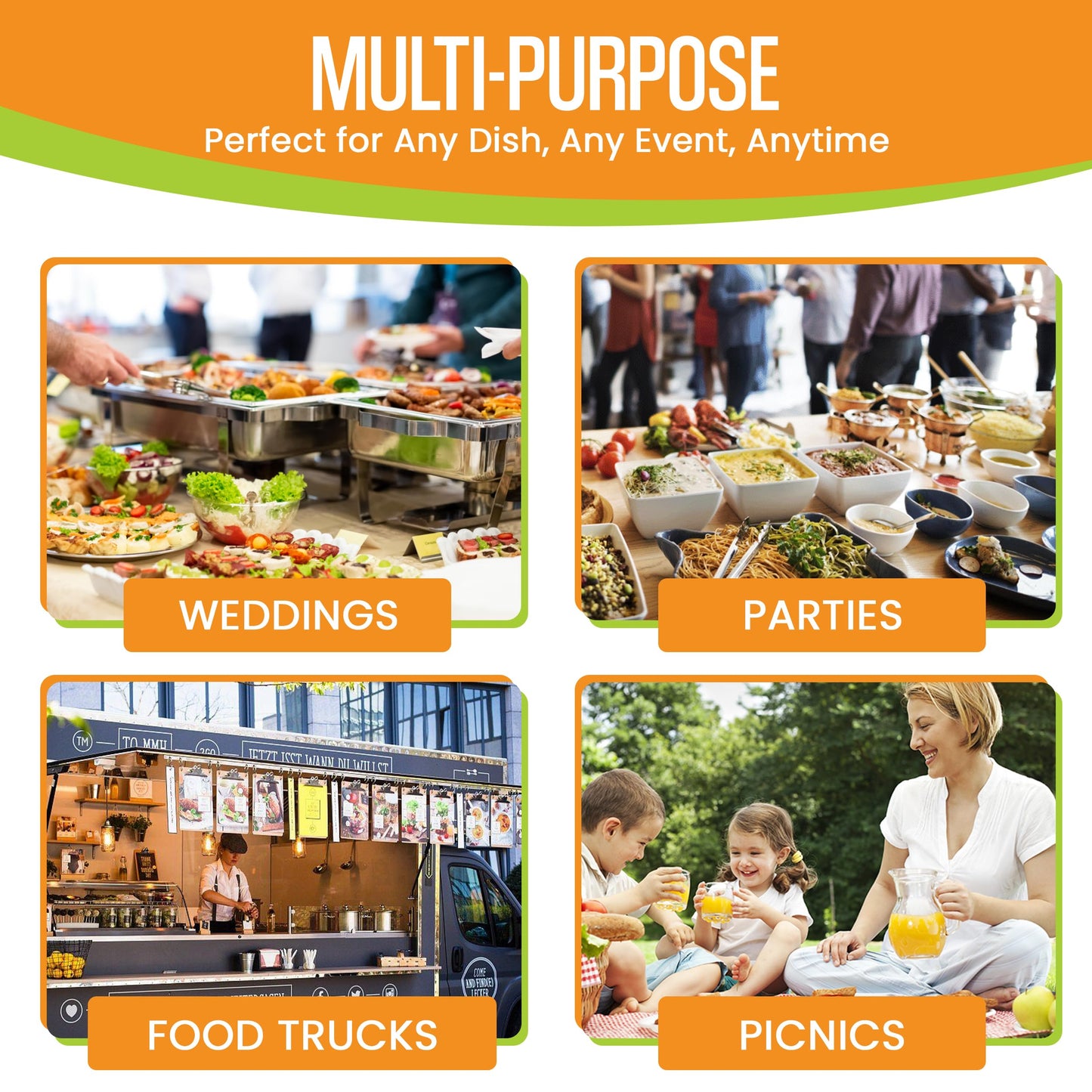 Raj Disposable Palm Leaf Bowls (50 Count, 6" Bowls) Strong Bowl Like Bamboo Party Bowl - Decorative Compostable Tableware for Lunch, Dinner, Birthday, Outdoor, BBQ, Picnic, Parties