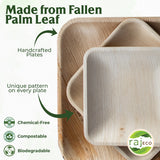 Eco-friendly , Sustainable ,Biodegradable , Palm leaf dinner plates ,Party plates