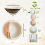 Eco-friendly , Sustainable ,Biodegradable , Palm leaf dinner plates ,Party plates